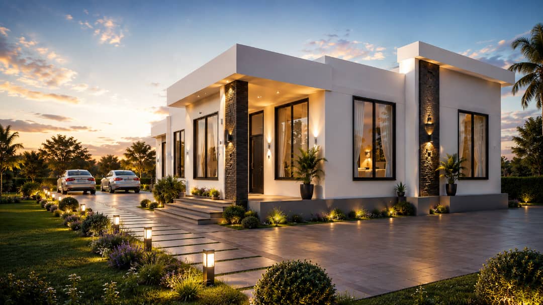 3-Bedroom Contemporary House